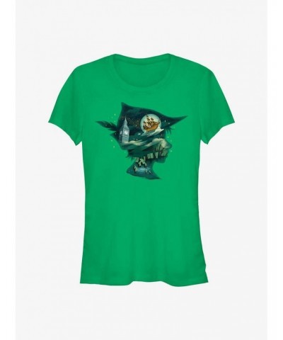 Disney Peter Pan & Wendy Thoughts of Neverland Silhouette Girls T-Shirt $10.46 T-Shirts