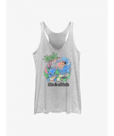 Disney Lilo & Stitch Beach Day Girls Tank $7.77 Tanks