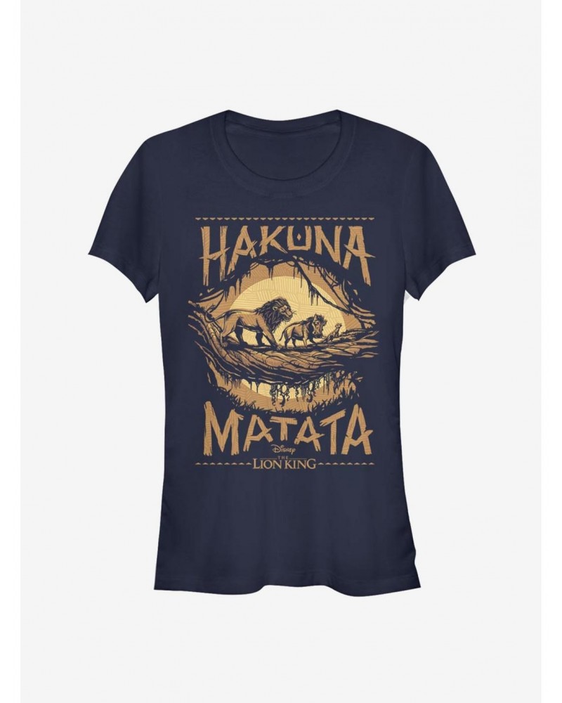 Disney The Lion King 2019 Savanna Poster Girls T-Shirt $8.47 T-Shirts