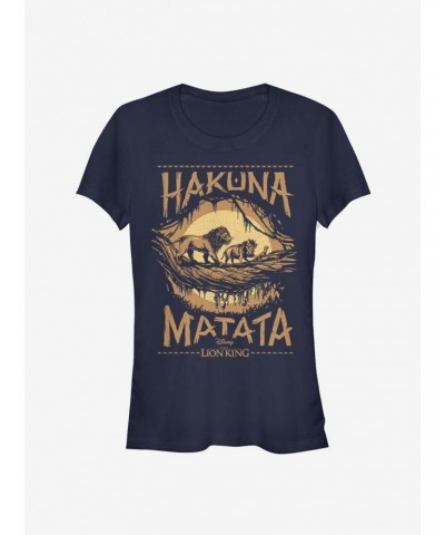 Disney The Lion King 2019 Savanna Poster Girls T-Shirt $8.47 T-Shirts