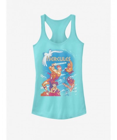 Disney Hercules Box Fade Girls Tank $7.72 Tanks