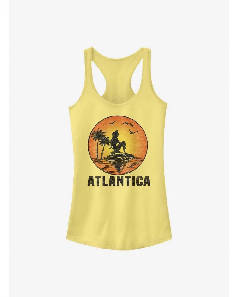 Disney The Little Mermaid Atlantica Sunset Girls Tank $7.72 Tanks