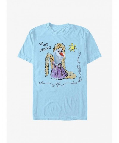 Extra Soft Disney Frozen Olaf Rapunzel T-Shirt $11.96 T-Shirts