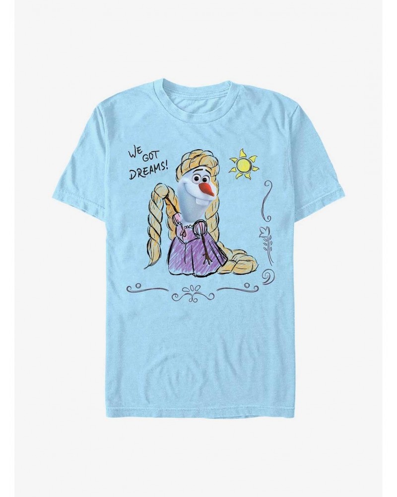 Extra Soft Disney Frozen Olaf Rapunzel T-Shirt $11.96 T-Shirts