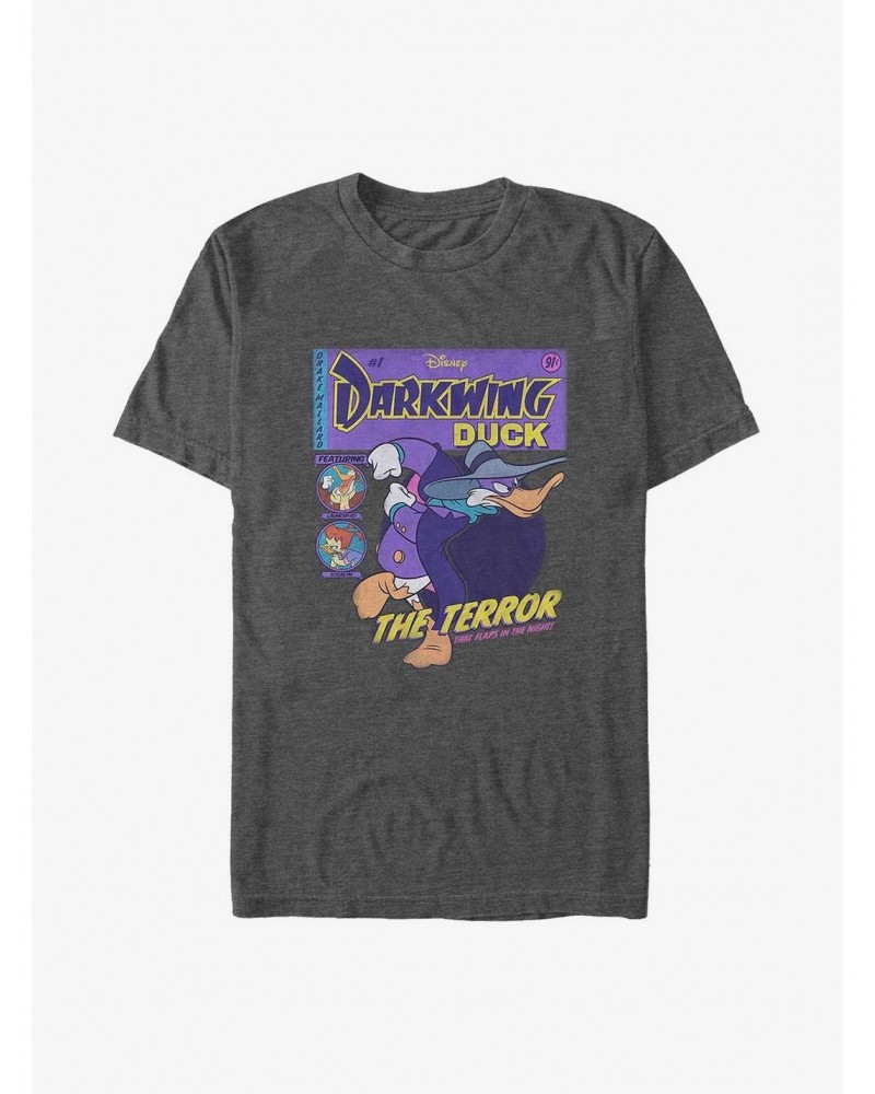 Disney Darkwing Duck The Terror Comic Big & Tall T-Shirt $12.26 T-Shirts