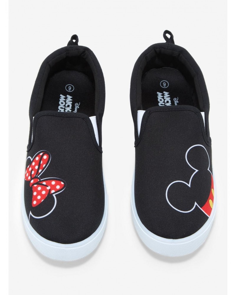 Disney Mickey Mouse & Minnie Mouse Slip-On Sneakers $18.88 Sneakers