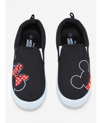 Disney Mickey Mouse & Minnie Mouse Slip-On Sneakers $18.88 Sneakers