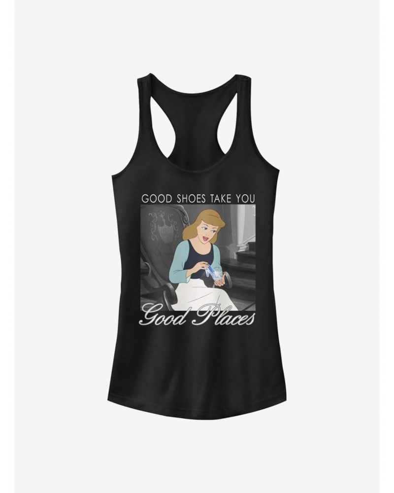 Disney Cinderella Shoes Girls Tank $7.47 Tanks