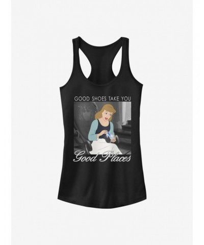 Disney Cinderella Shoes Girls Tank $7.47 Tanks