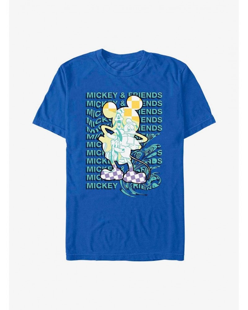 Disney Mickey Mouse Trippy Friends T-Shirt $9.56 T-Shirts