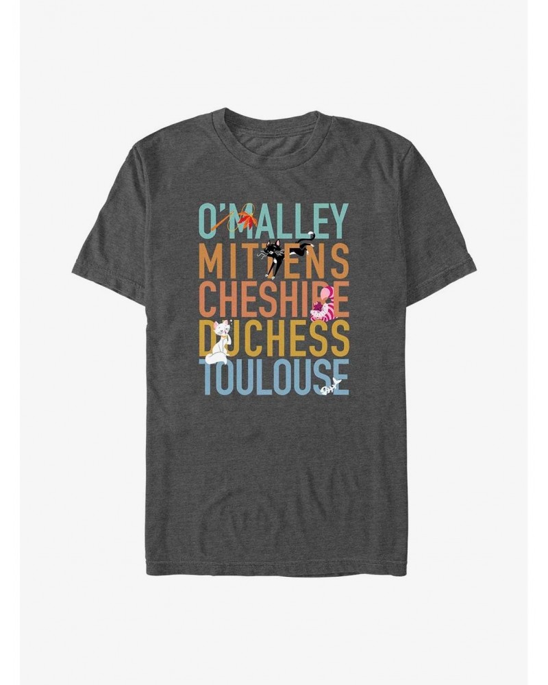 Disney Channel O'Malley, Mittens, Cheshire, Duchess, Toulouse T-Shirt $8.84 T-Shirts