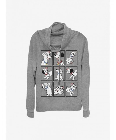 Disney 101 Dalmatians Dalmatian Box Up Cowlneck Long-Sleeve Girls Top $17.51 Tops