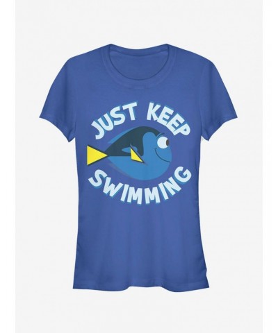 Disney Pixar Finding Dory Swim Your Heart Out Girls T-Shirt $12.20 T-Shirts