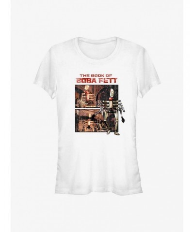 Star Wars The Book Of Boba Fett All Or Nothing Girls T-Shirt $12.20 T-Shirts