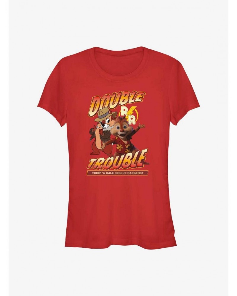 Disney Chip 'n Dale: Rescue Rangers Double Trouble Girls T-Shirt $9.96 T-Shirts